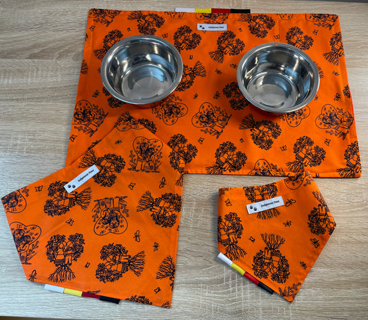 Orange Indigenous Paws Set